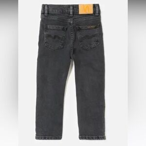 Nudie Jeans Dark Gray Straight kids Jeans